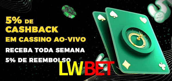 Promoções do cassino ao Vivo LWBET